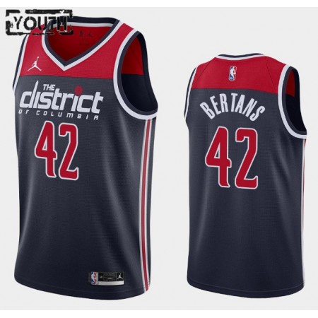 Kinder NBA Washington Wizards Trikot Davis Bertans 42 Jordan Brand 2020-2021 Statement Edition Swingman